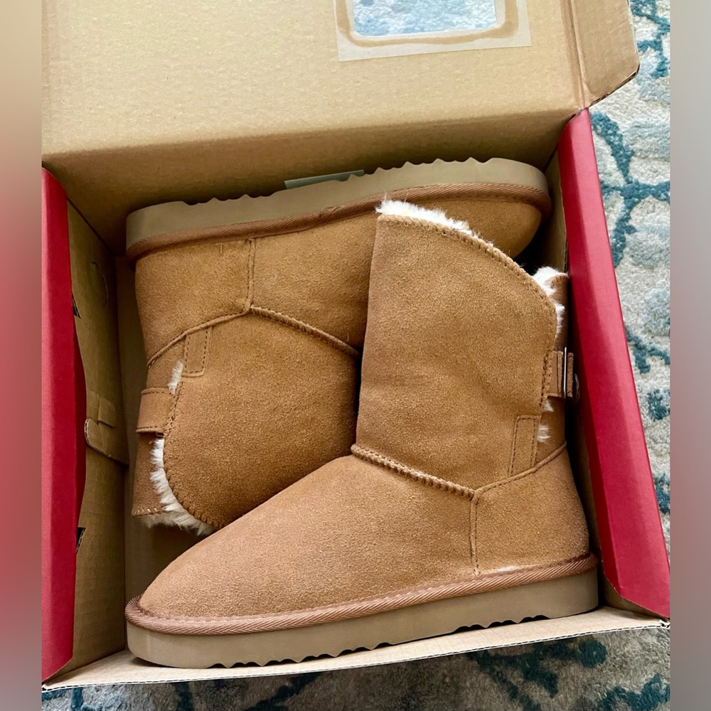 style & Co Womens Suede Pull On Ankle Boots Size 8